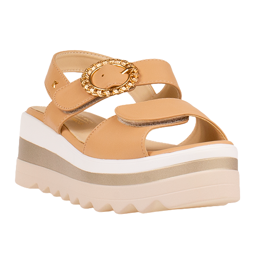 Kate Appleby Ladies Platform Sandals - Madeley - Beige
