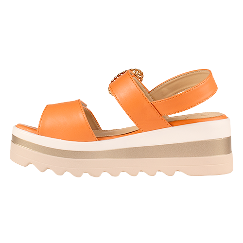Kate Appleby Ladies Platform Sandals - Madeley - Orange