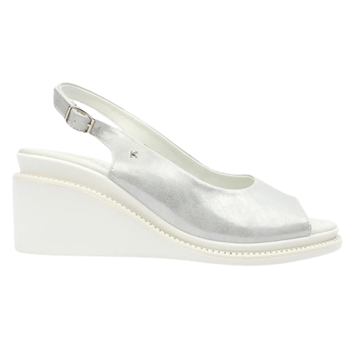 Kate Appleby Ladies Wedge Sandals - Pembroke  - Silver