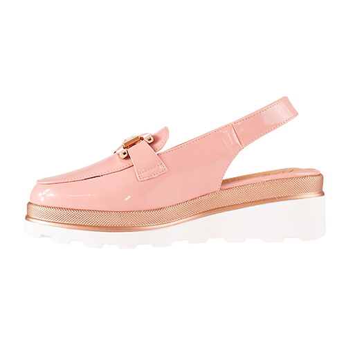Kate Appleby Sling Back Wedges - Hawkfield - Blush Patent