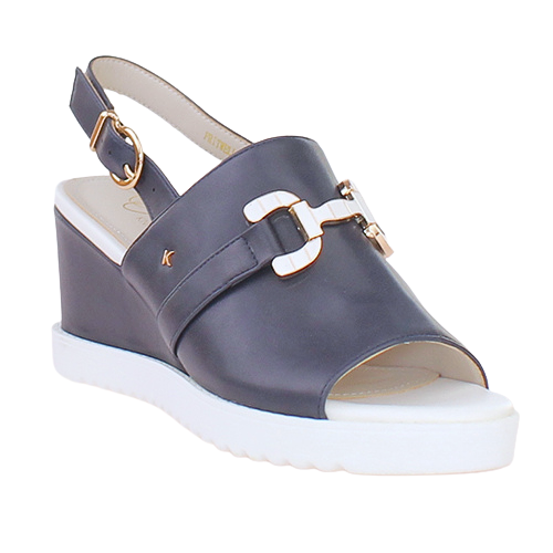 Kate Appleby Wedge Sandals - Fritwell - Navy