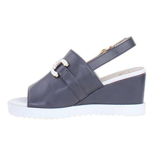 Kate Appleby Wedge Sandals - Fritwell - Navy