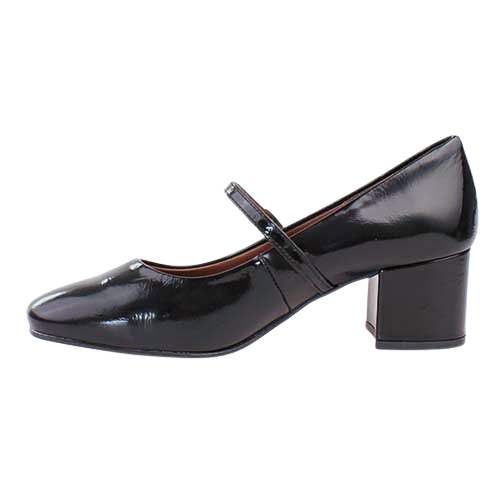 Ladies Dancing Shoes - Black Patent