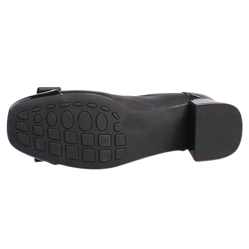 Loretta Vitale Block Heeled Pumps - W5308 - Black