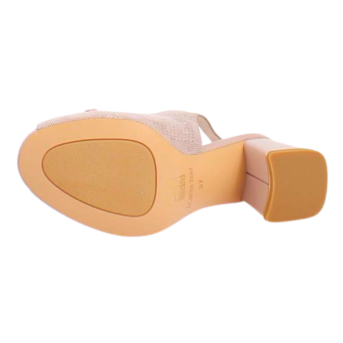 Loretta Vitale Peep Toe Slingbacks - C9621 - Apricot