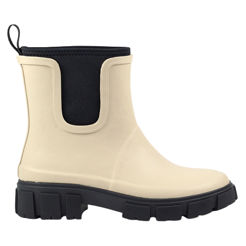 Lunar Ladies Wellington Boots - Lake - Cream