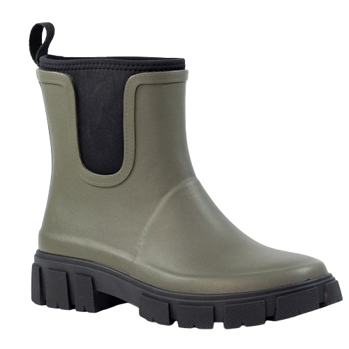 Lunar Ladies Wellington Boots - Lake - Olive