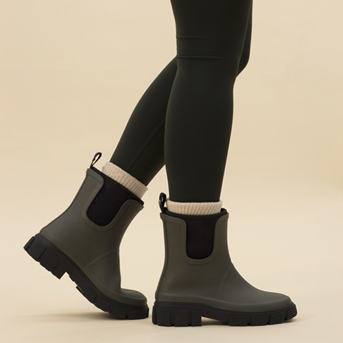 Lunar Ladies Wellington Boots - Lake - Olive