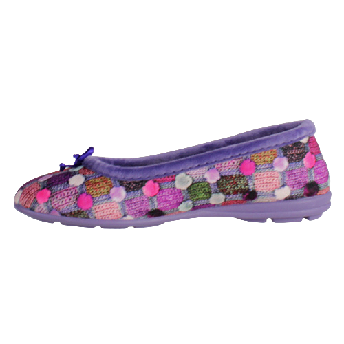 Lunar Ladies Magic Pump Slippers -Purple Multi