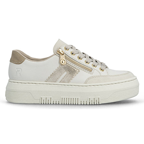 Rieker Platform Trainers - M1912-00 - White