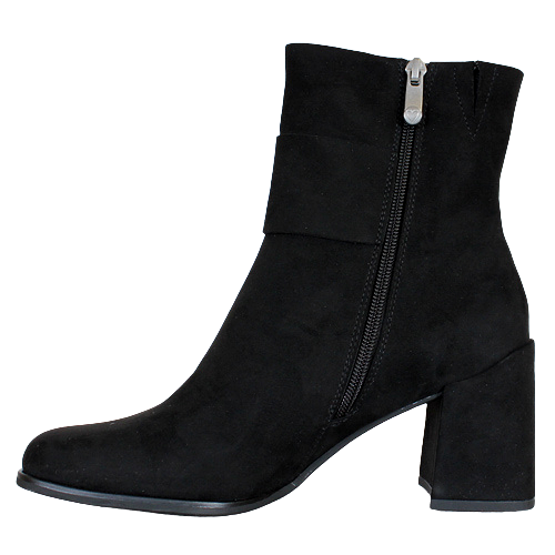 Marco Tozzi Block Heeled Ankle Boots - 25328-41 - Black