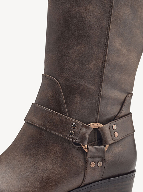 Marco Tozzi Ladies Knee Boots - 25503-43 - Brown