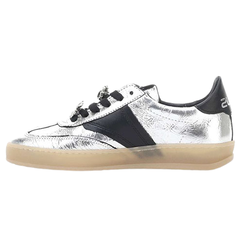 Mjus Ladies Trainers - T94101 - Silver/Black