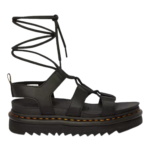 Dr.Marten Gladiator Platform Sandals - Nartilla Hydro -Black