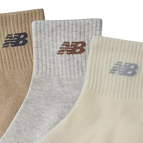 New Balance 3 pack Ankle Socks - Assorted