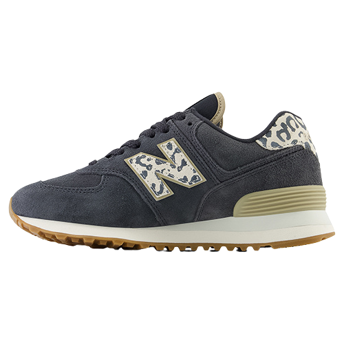 New Balance Ladies Trainers - WL574XE2 - Black/Animal Print