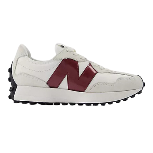 New Balance Ladies Trainers WS327JWC White Burgundy