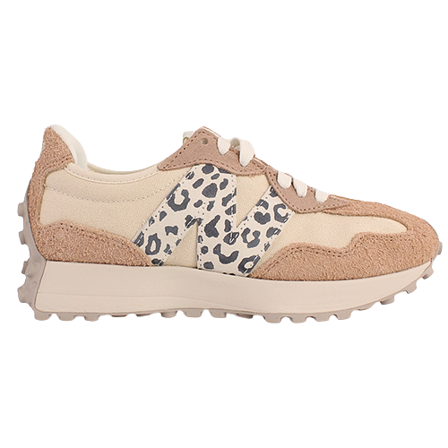 New Balance Ladies Trainers WS327AQ Brown Animal Greenes Shoes