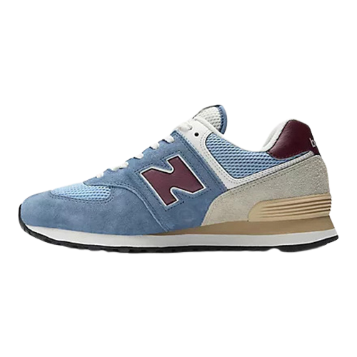 New Balance Unisex Trainers - U574SPR - Blue / Burgundy