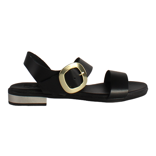 Oh! My Sandals Ladies Flat Sandals - 5333 - Black