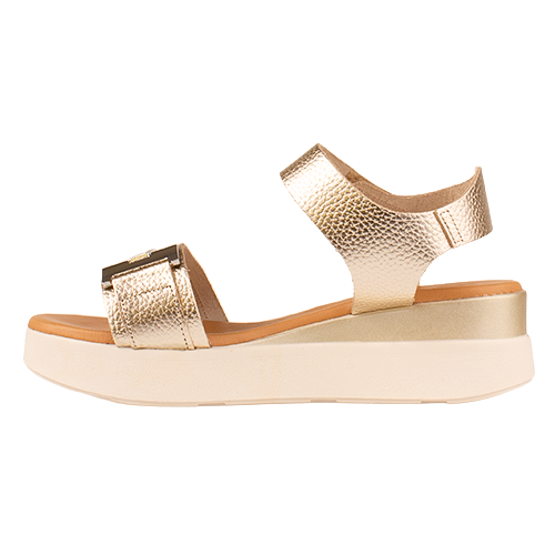 Oh! My Sandals Wedge Sandals - 5962 - Gold