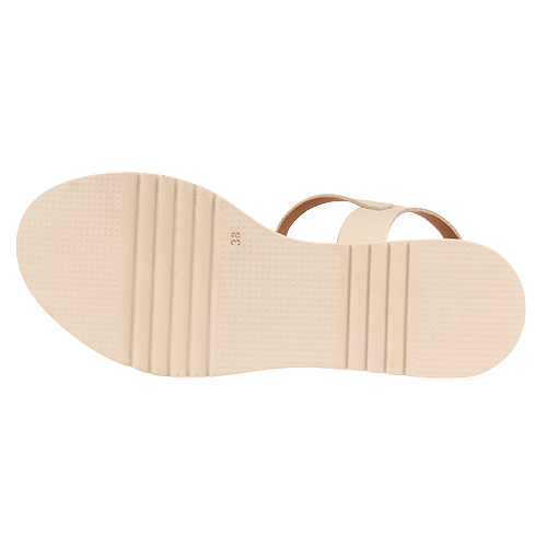 Oh! My Sandals Wedge Sandals - 5981 - Cream