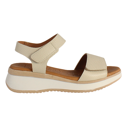 Oh! My Sandals- Wedge Sandals 5411 Beige