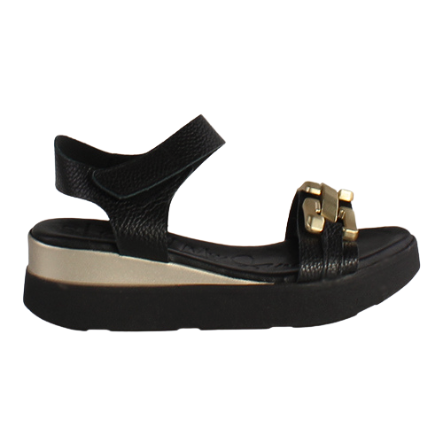 Oh! My Sandals Ladies Platform Sandals - 5419 - Black