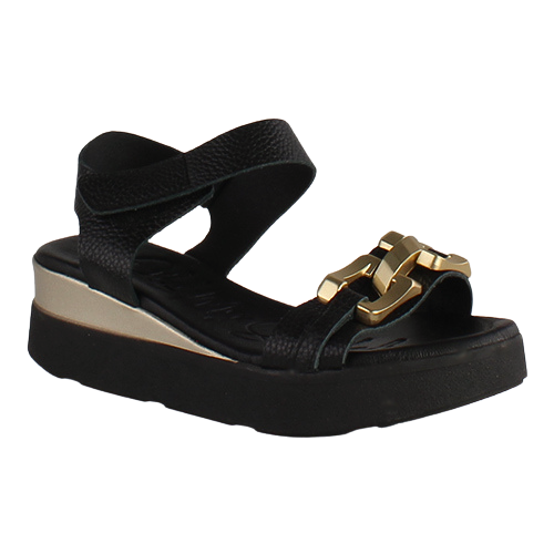 Oh! My Sandals Ladies Platform Sandals - 5419 - Black