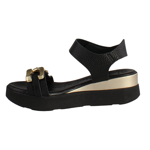 Oh! My Sandals Ladies Platform Sandals - 5419 - Black