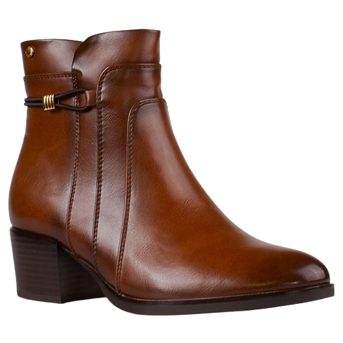Patrizio Como Ladies Ankle Boot - Birago - Tan