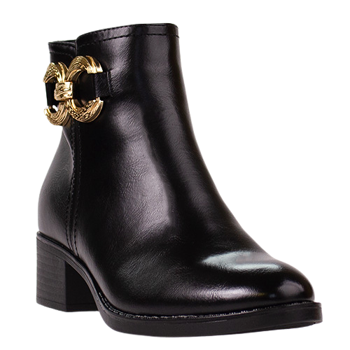 Patrizio Como Ladies Ankle Boots - Imperia - Black