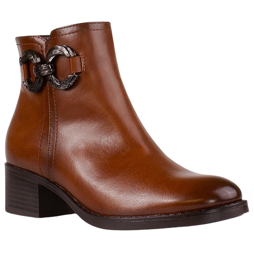 Patrizio Como Ladies Ankle Boots - Imperia- Tan
