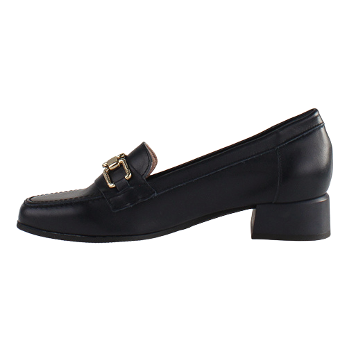 Pitillos Block Heeled Loafers - 5770 - Navy