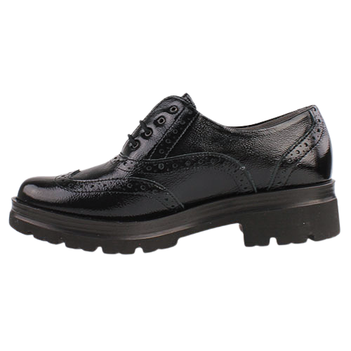 Pitillos Ladies Brogues - 10098 - Black Patent
