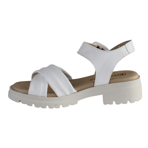 Pitillos Ladies Flat Sandals - 2832 - White
