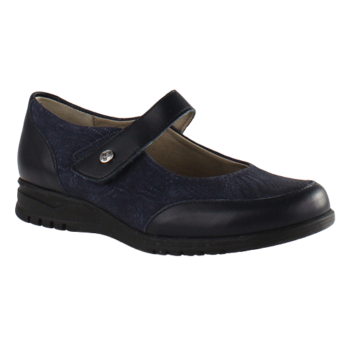 Pitillos Cross  Strap Shoes - 2823 - Navy