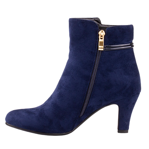 Redz Ladies Ankle Boots - R1958 - Navy
