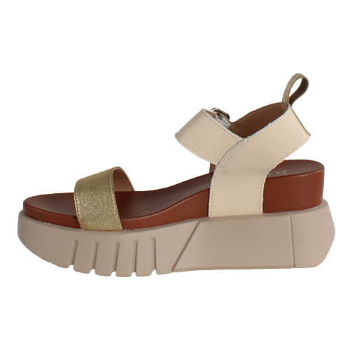 Redz Ladies Platform Sandals - T8LX5 - Beige