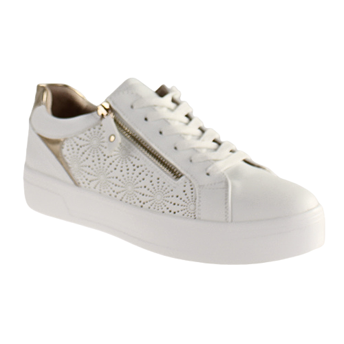 Redz Ladies Trainers - 75LX1-5016 - White