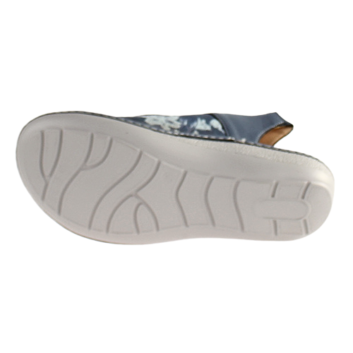 Redz Ladies Velcro Sandals - BS2030-011 - Navy Multi
