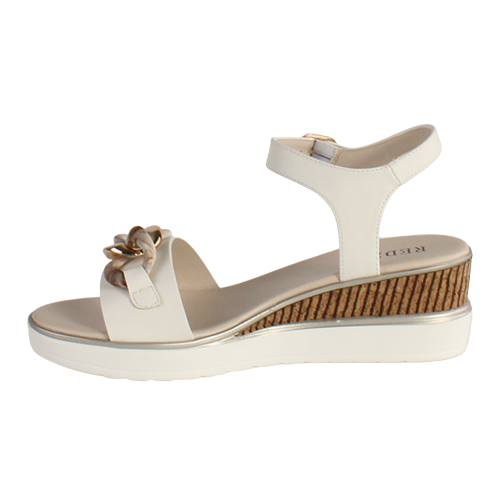 Redz Ladies Wedge Sandals - 5C800-L233 - White