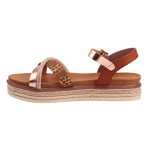 Redz Sandals - 6W8908-1 - Tan Multi