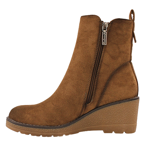 Refresh Wedge Boots - 171009 - Camel