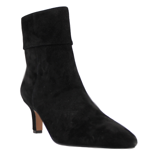 Regarde Le Ciel Dressy Heeled Ankle Boots - Nita-01 - Black