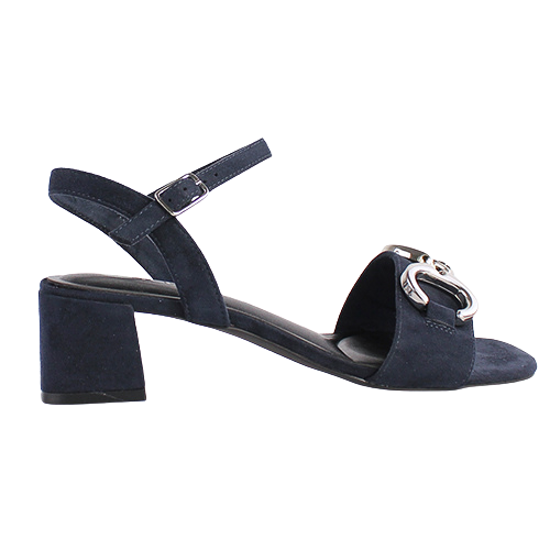 Remonte Ladies Block Heeled Sandals - D1L50-14 - Navy