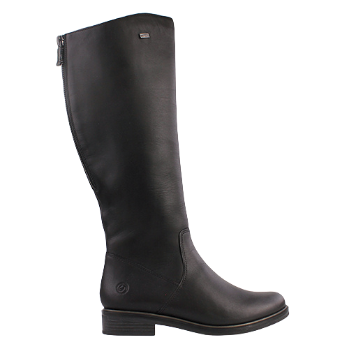Remonte Ladies Wide Fit Knee Boots - D8391-00 - Black