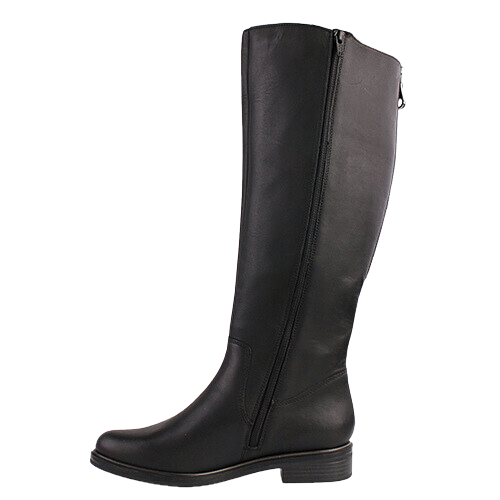 Remonte Ladies Wide Fit Knee Boots - D8391-00 - Black