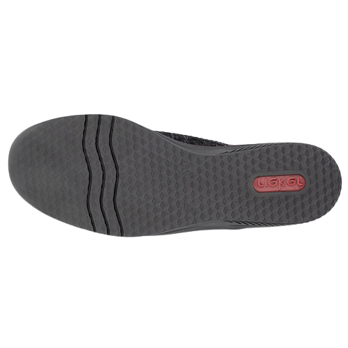 Rieker Ladies Wedge Shoes - 487C0-00 - Black
