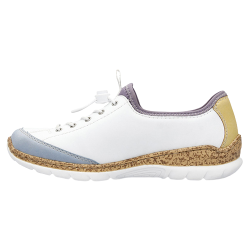 Rieker Casual Shoes -N42K6-80 - White/Blue